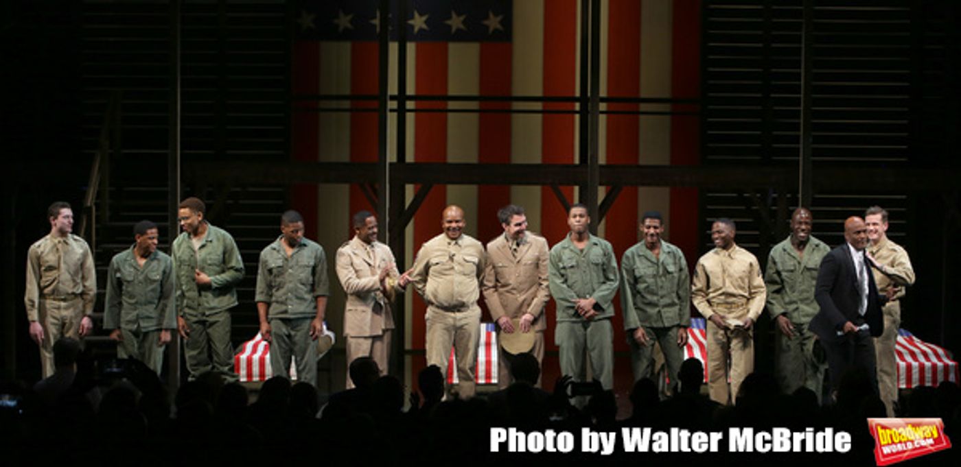 Photo Coverage: The Cast of A SOLDIER'S PLAY Takes Their Opening Night Bows  Image