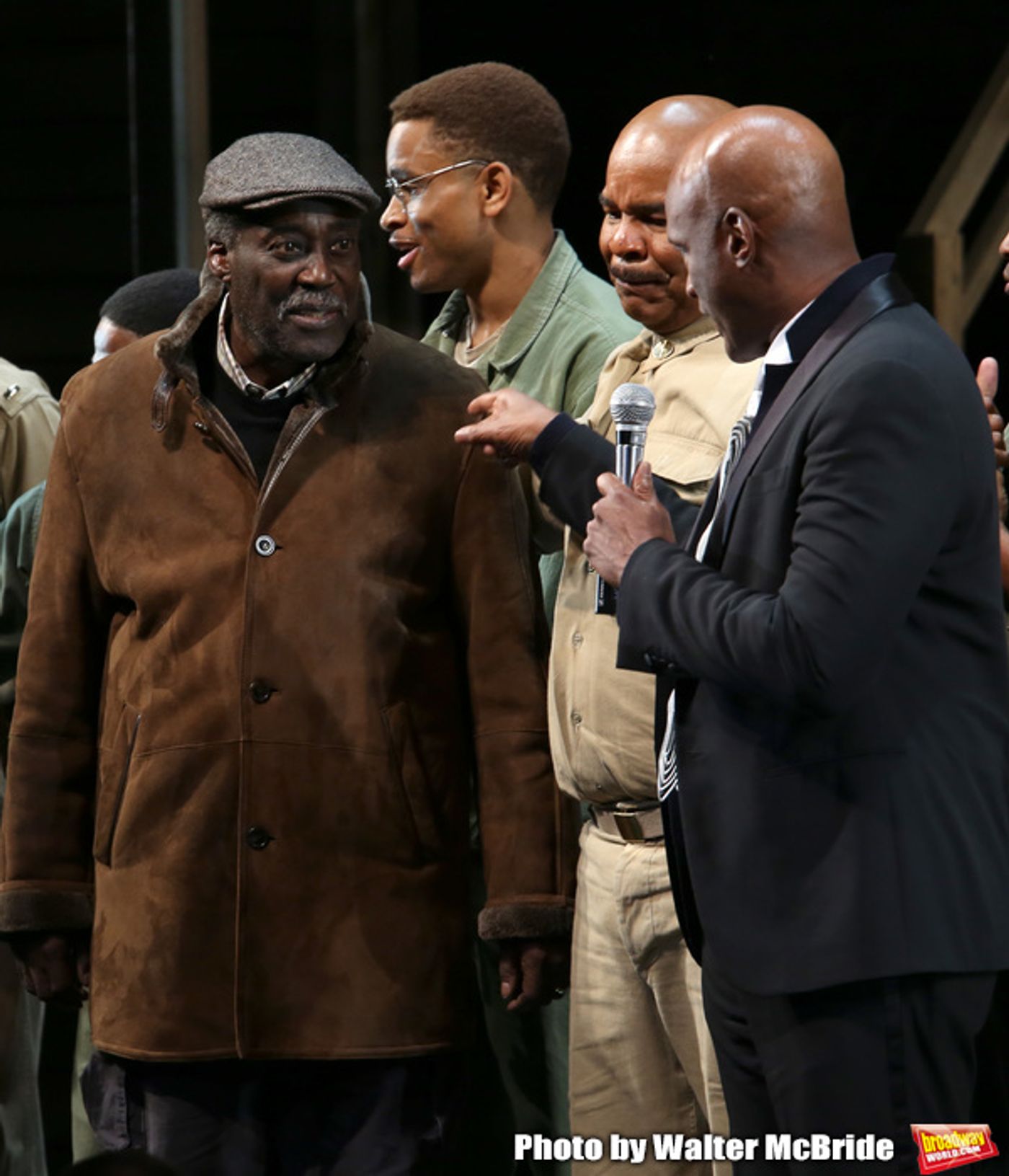 Photo Coverage: The Cast of A SOLDIER'S PLAY Takes Their Opening Night Bows  Image