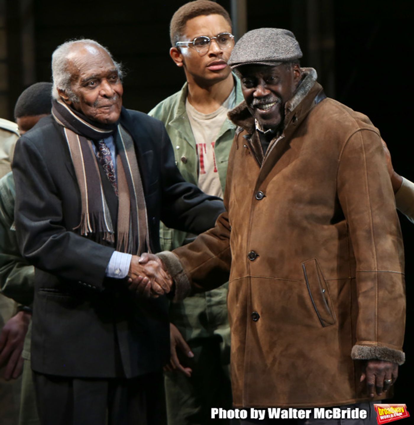 Photo Coverage: The Cast of A SOLDIER'S PLAY Takes Their Opening Night Bows  Image