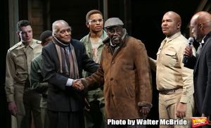 Douglas Turner Ward, Charles Fuller and David Alan Grier with Kenny Leon and cast @ BroadwayWorld Douglas Turner Ward, Charles Fuller and David Alan Grier with Kenny Leon and cast Photo