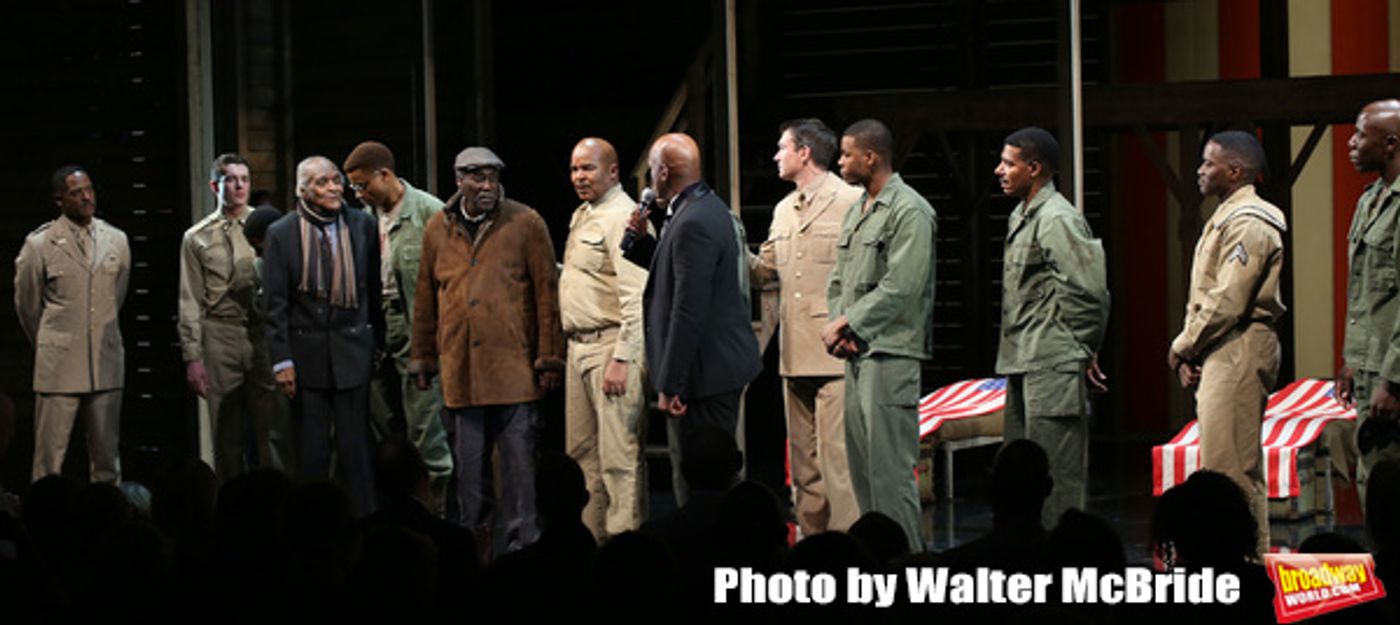 Photo Coverage: The Cast of A SOLDIER'S PLAY Takes Their Opening Night Bows  Image
