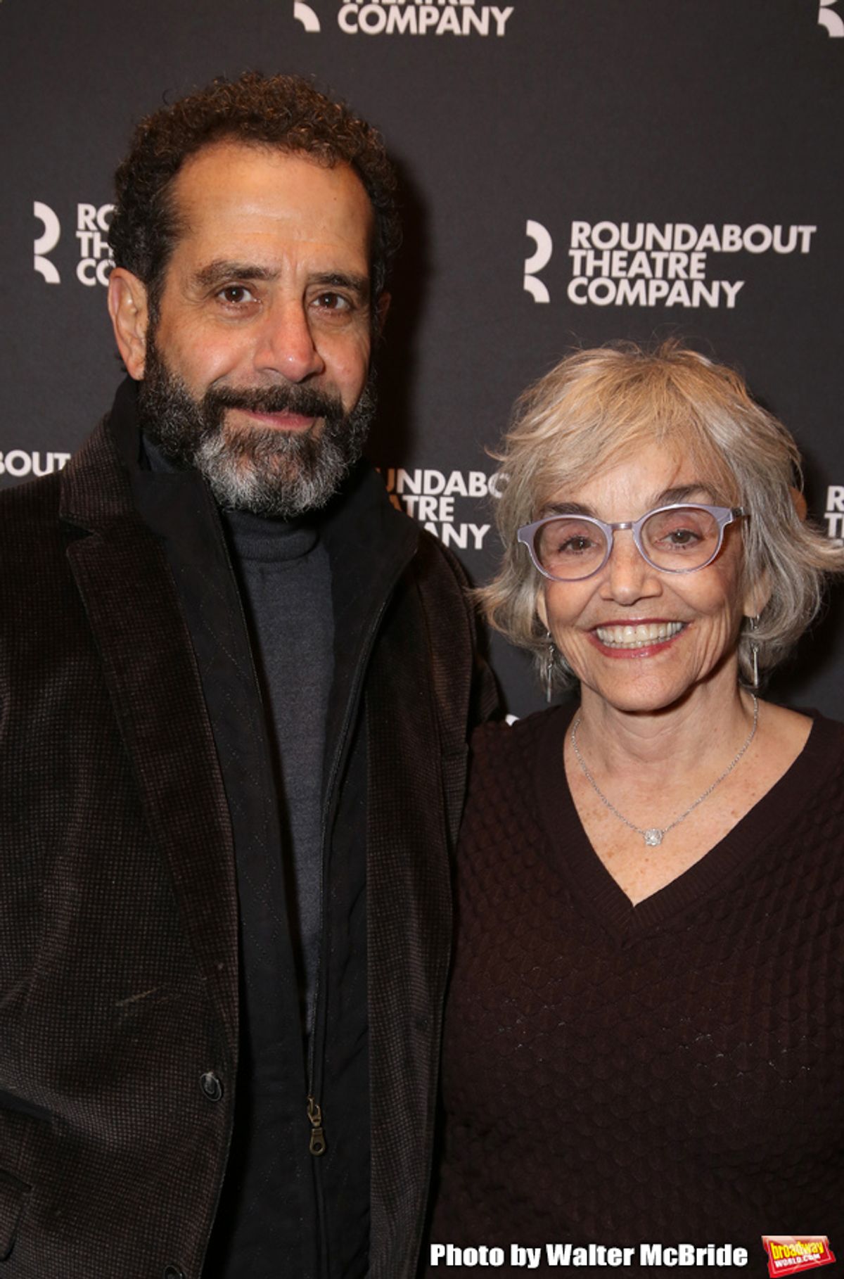 Tony Shalhoub and Brooke Adams at 