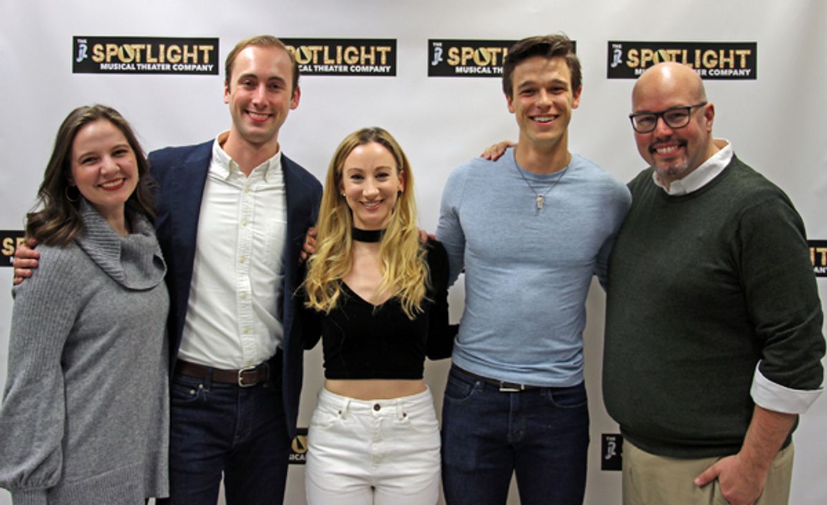 Caitlin Belcik, J Savage, Stephanie Israelson, Andy Tighe, Robert W. Schneider
 at 