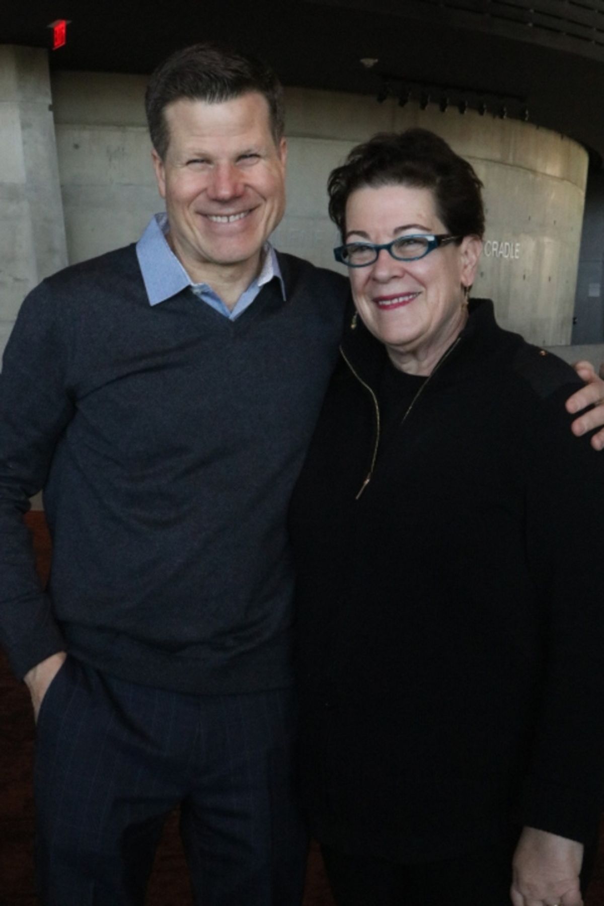 Director Bill Rauch and Arena’s artistic director Molly Smith at 