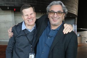 Director Bill Rauch and playwright Octavio Solis @ BroadwayWorld Director Bill Rauch and playwright Octavio Solis Photo