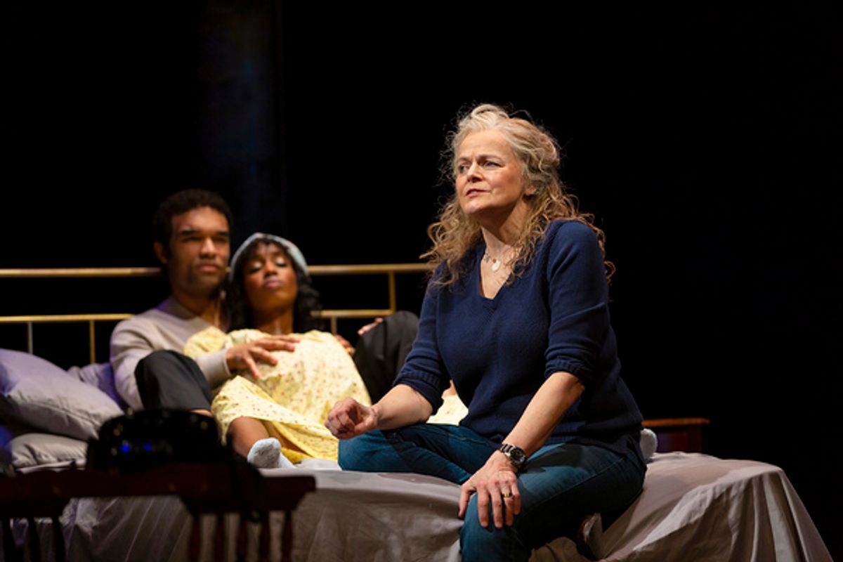 Ryan George, Monique Robinson and Ellen McLaughlin  at 