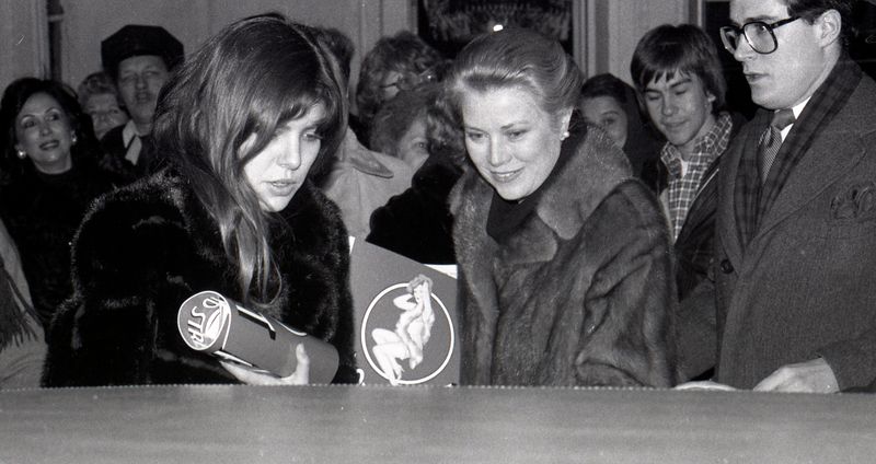 Photo Flashback: Princess Grace Kelly Visits 42ND STREET On Broadway in 1981 — photo 2 of 2