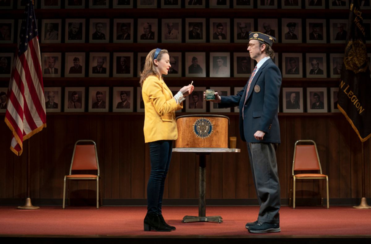 Maria Dizzia, Mike Iverson at 