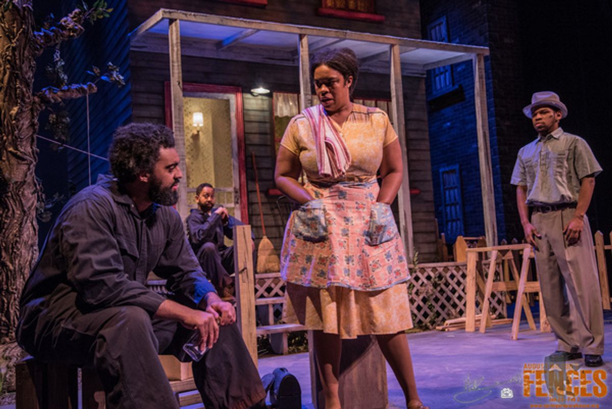 (Left to Right) Marcus Turner, Michael D. Ruff, Elizabeth Reeves, Alexander Williams at 