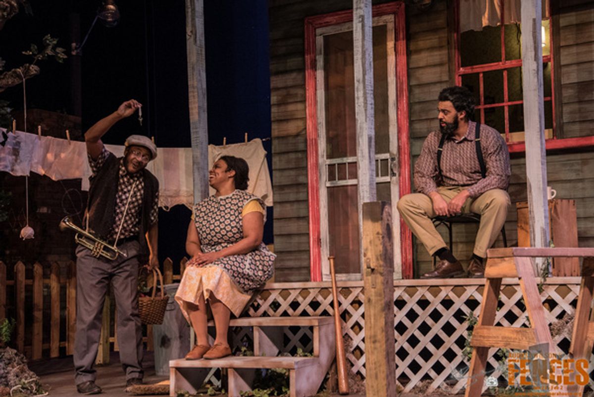 (Left to Right) Darrick Mosley, Elizabeth Reeves, Marcus Turner at 