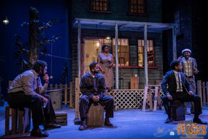 (Left to Right) Marcus Turner, Michael D. Ruff, Elizabeth Reeves, Alexander Williams, Photo