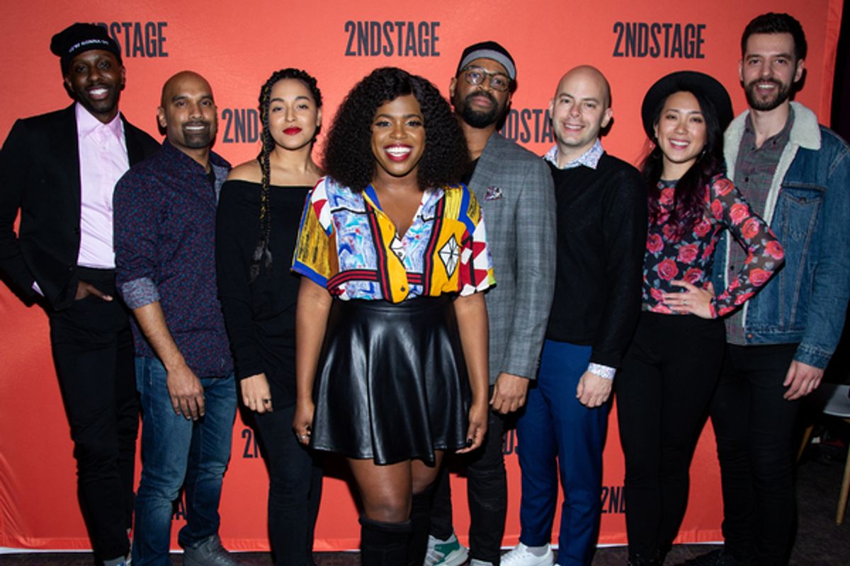 Raja Feather Kelly, Kevin Ramesar, Ximone Rose, Janelle McDermoth, Marques Walls, Freddy Hall, Debbie Christine Tjong,  at 