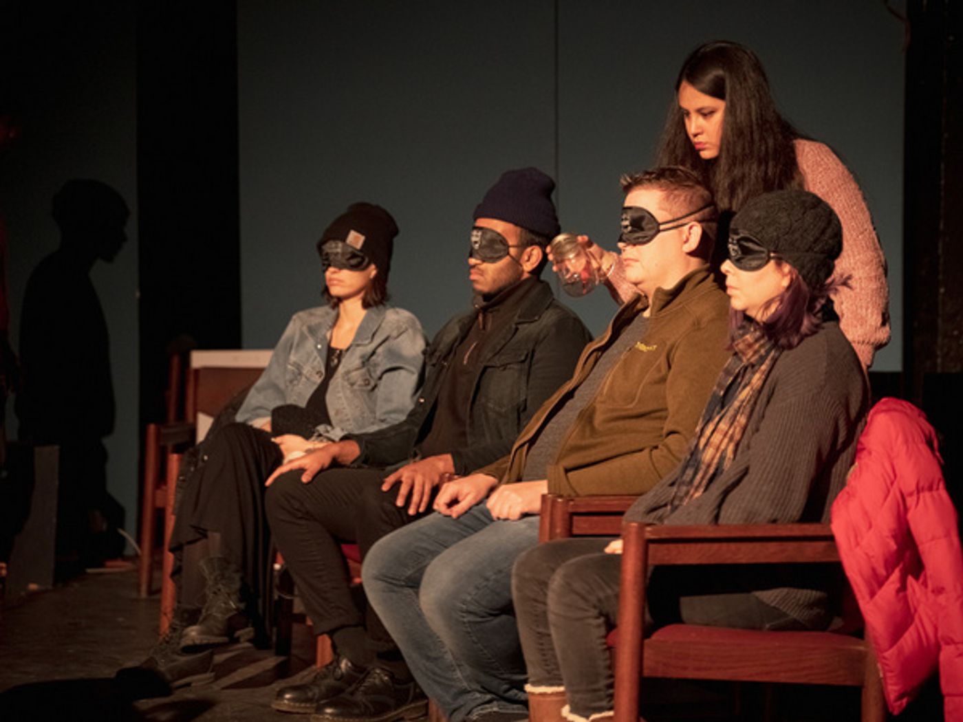 Photo Flash: First Look at MOTHER LEEDS: A Blindfolded Horror Story Photo Flash: First Look at MOTHER LEEDS: A Blindfolded Horror Story Image