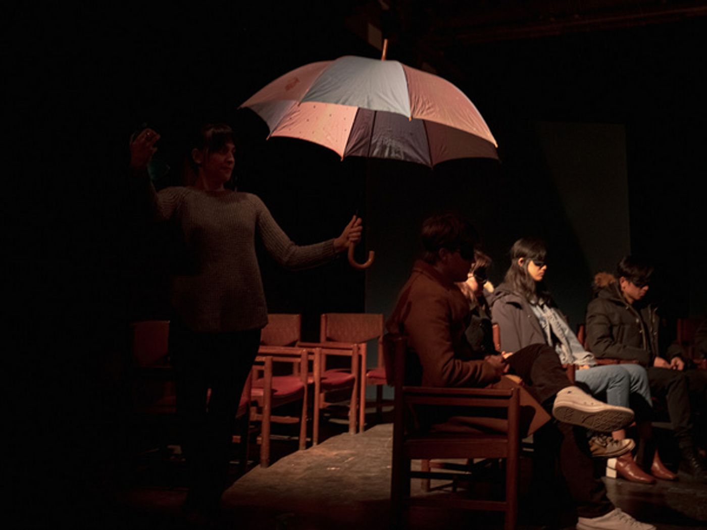 Photo Flash: First Look at MOTHER LEEDS: A Blindfolded Horror Story Photo Flash: First Look at MOTHER LEEDS: A Blindfolded Horror Story Image