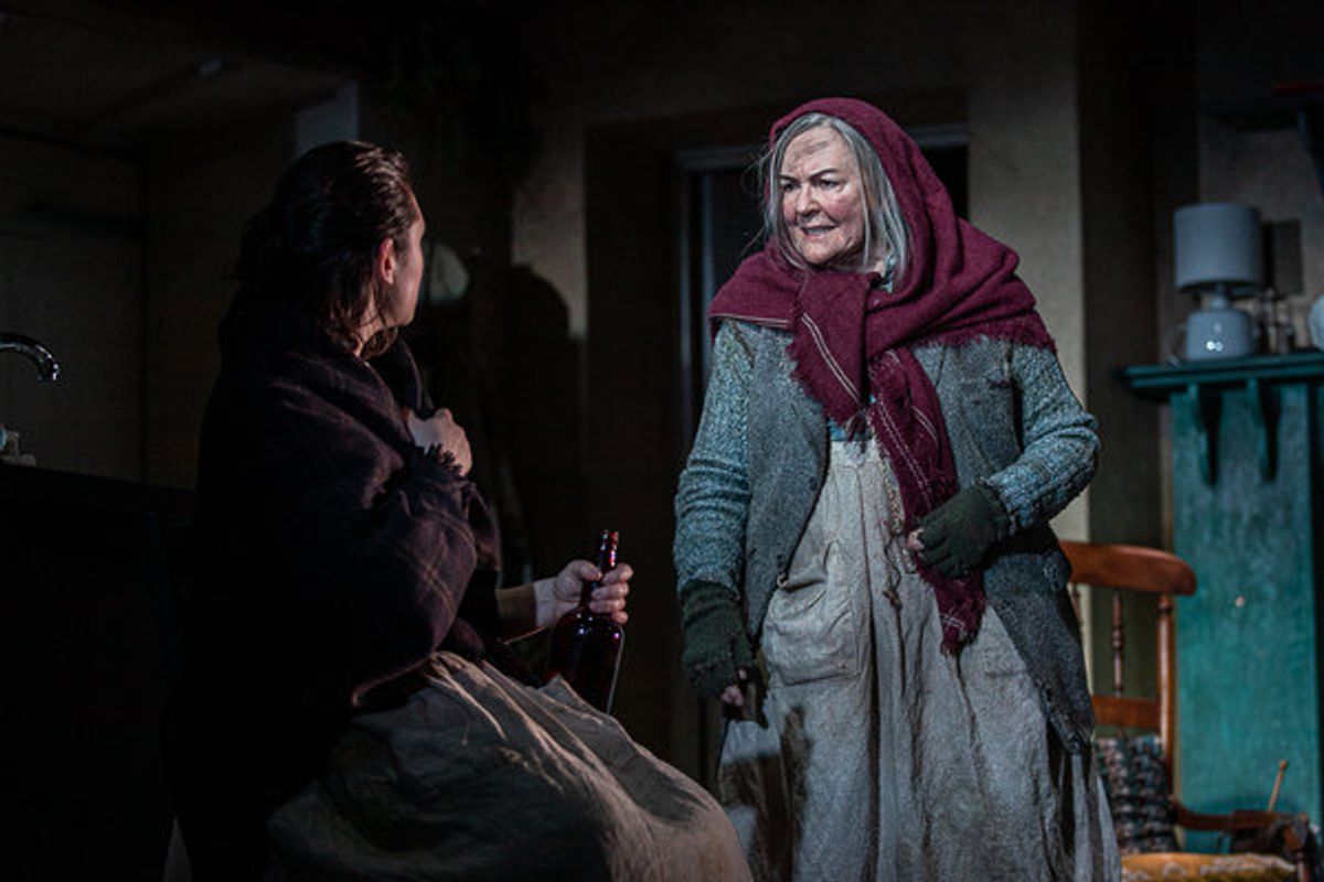 Lucy Doyle and Gwen Taylor at 