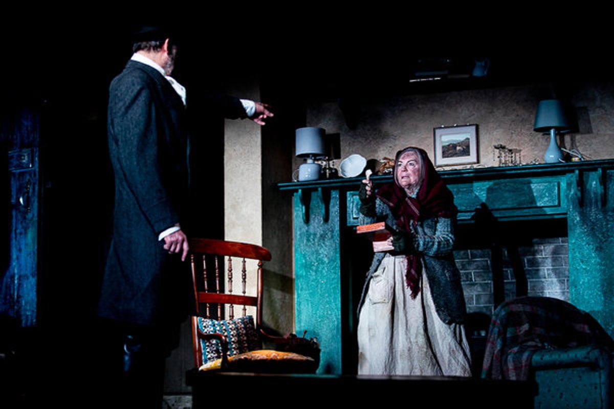 Simon Roberts and Gwen Taylor at 