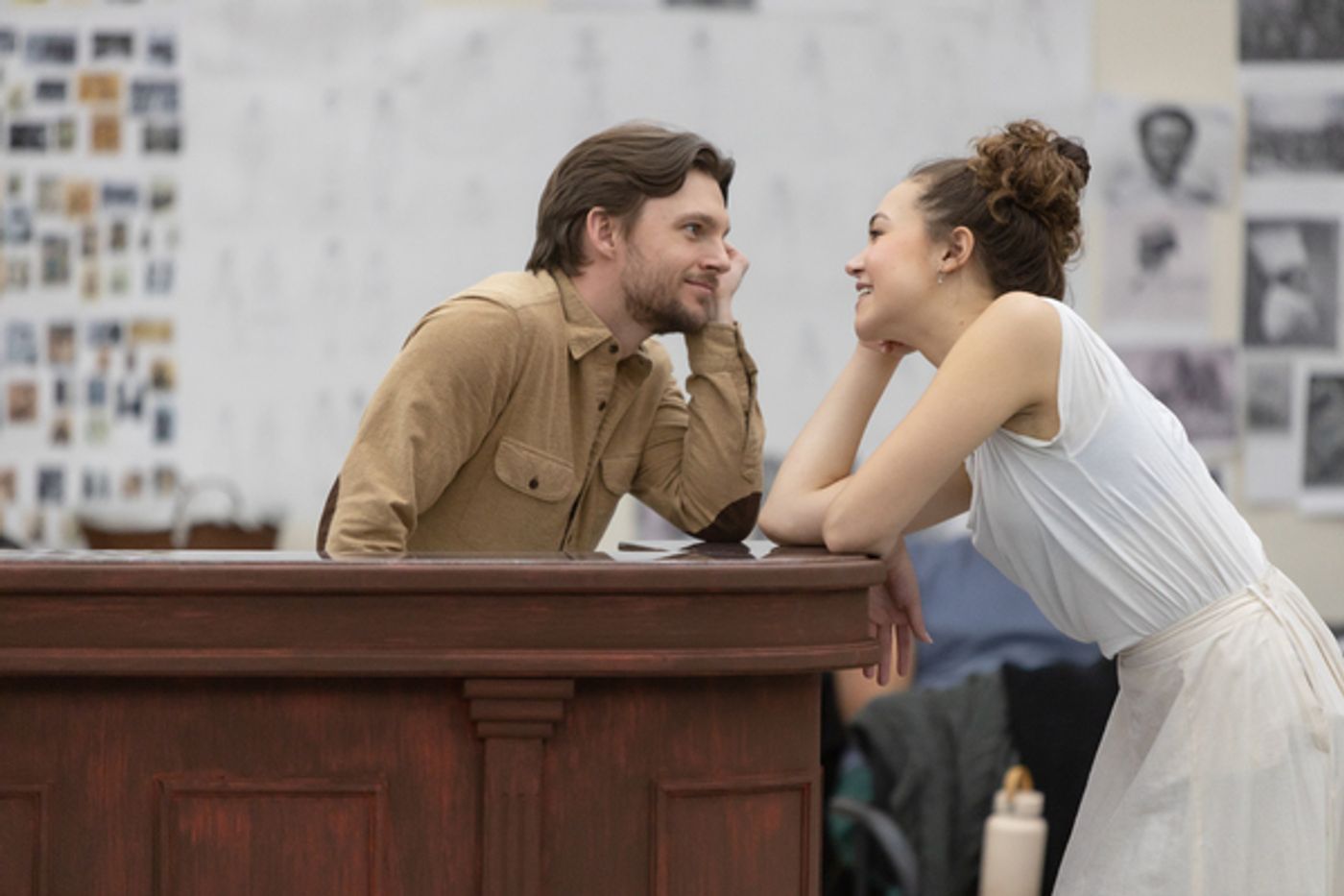 Photo Flash: Emmy Raver-Lampman, Solea Pfeiffer, and More in Rehearsal For GUN & POWDER at Signature Theatre  Image