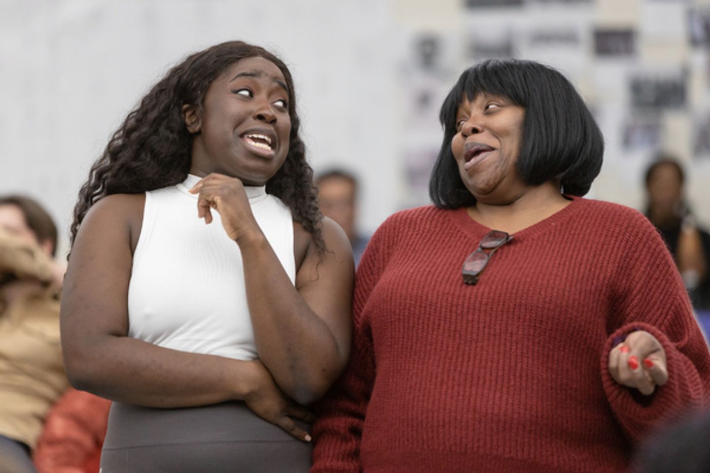Photo Flash: Emmy Raver-Lampman, Solea Pfeiffer, and More in Rehearsal For GUN & POWDER at Signature Theatre  Image