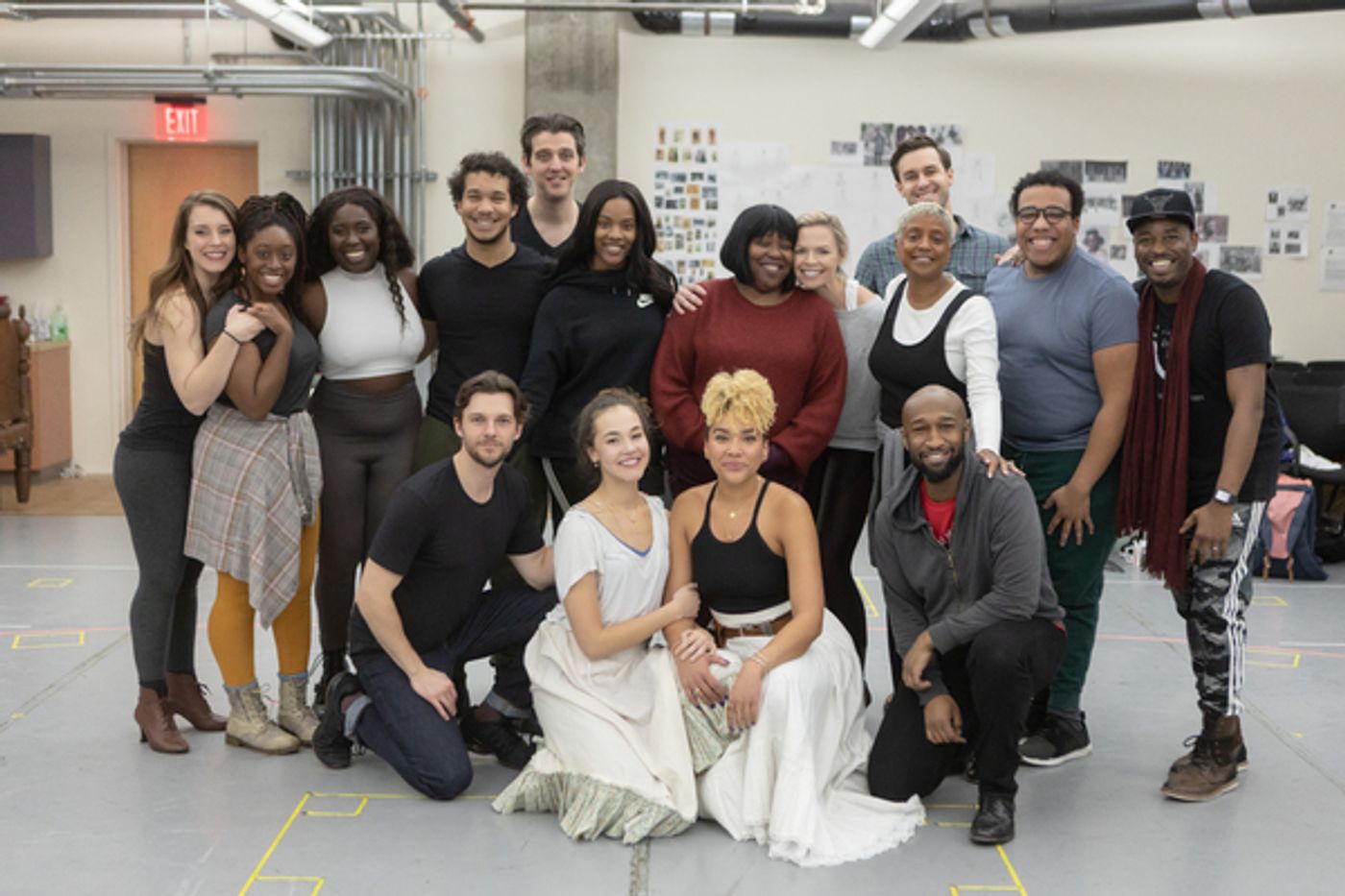 Photo Flash: Emmy Raver-Lampman, Solea Pfeiffer, and More in Rehearsal For GUN & POWDER at Signature Theatre  Image