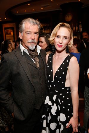 Pierce Brosnan and Orla Gormley  Photo