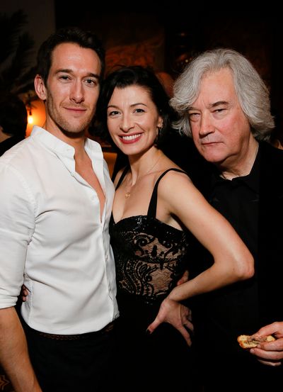 Oliver Savile, Frances McNamee and Karl Sydow  Photo