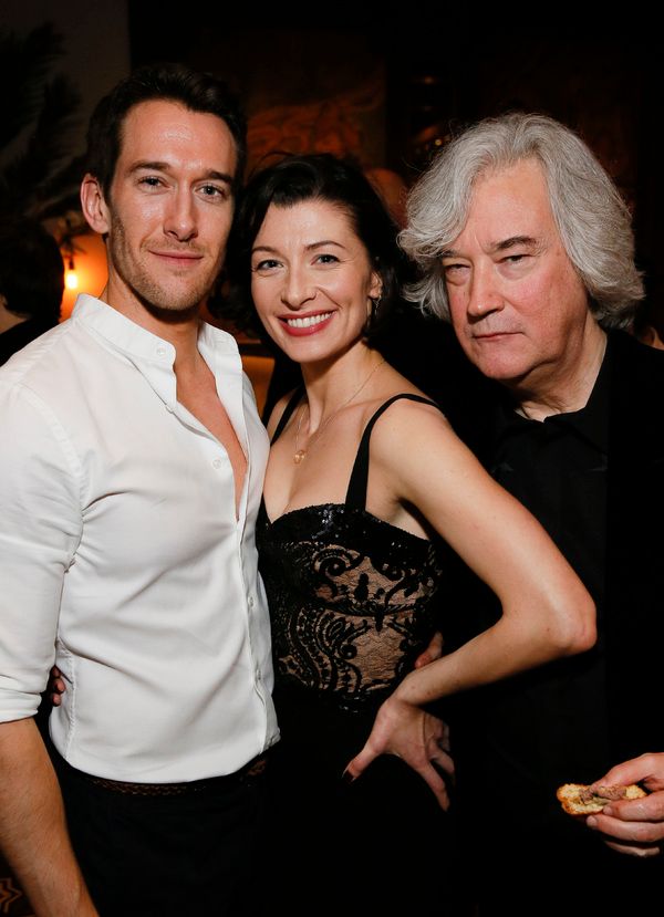 Oliver Savile, Frances McNamee and Karl Sydow  Photo