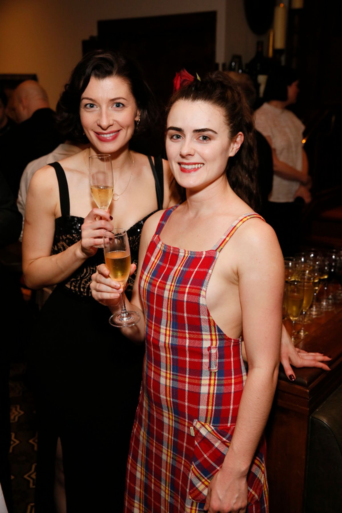 Frances McNamee and Sophie Reid at 