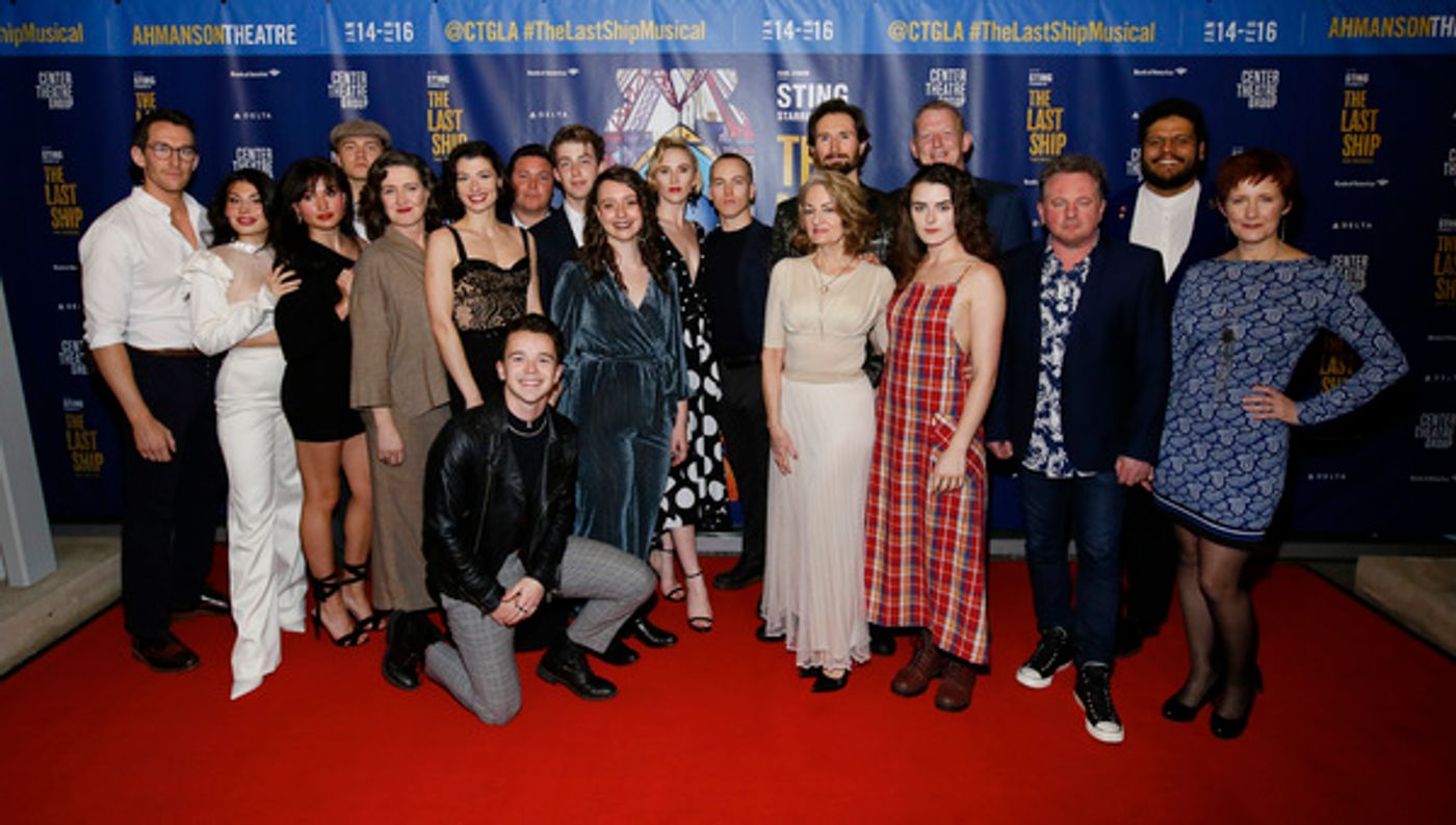Photo Flash: Pierce Brosnan, Courteney Cox, Keala Settle and More At Opening Night of Sting's THE LAST SHIP Photo Flash: Pierce Brosnan, Courteney Cox, Keala Settle and More At Opening Night of Sting's THE LAST SHIP Image