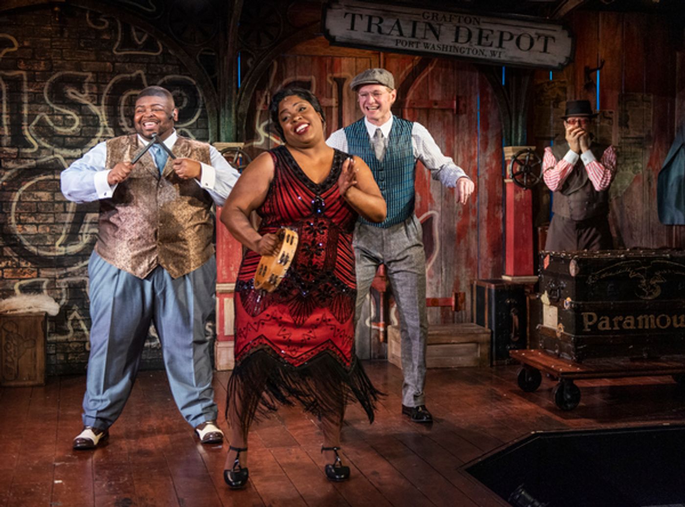 Photo Flash: Milwaukee Repertory Theater Presents CHASIN' DEM BLUES  Image