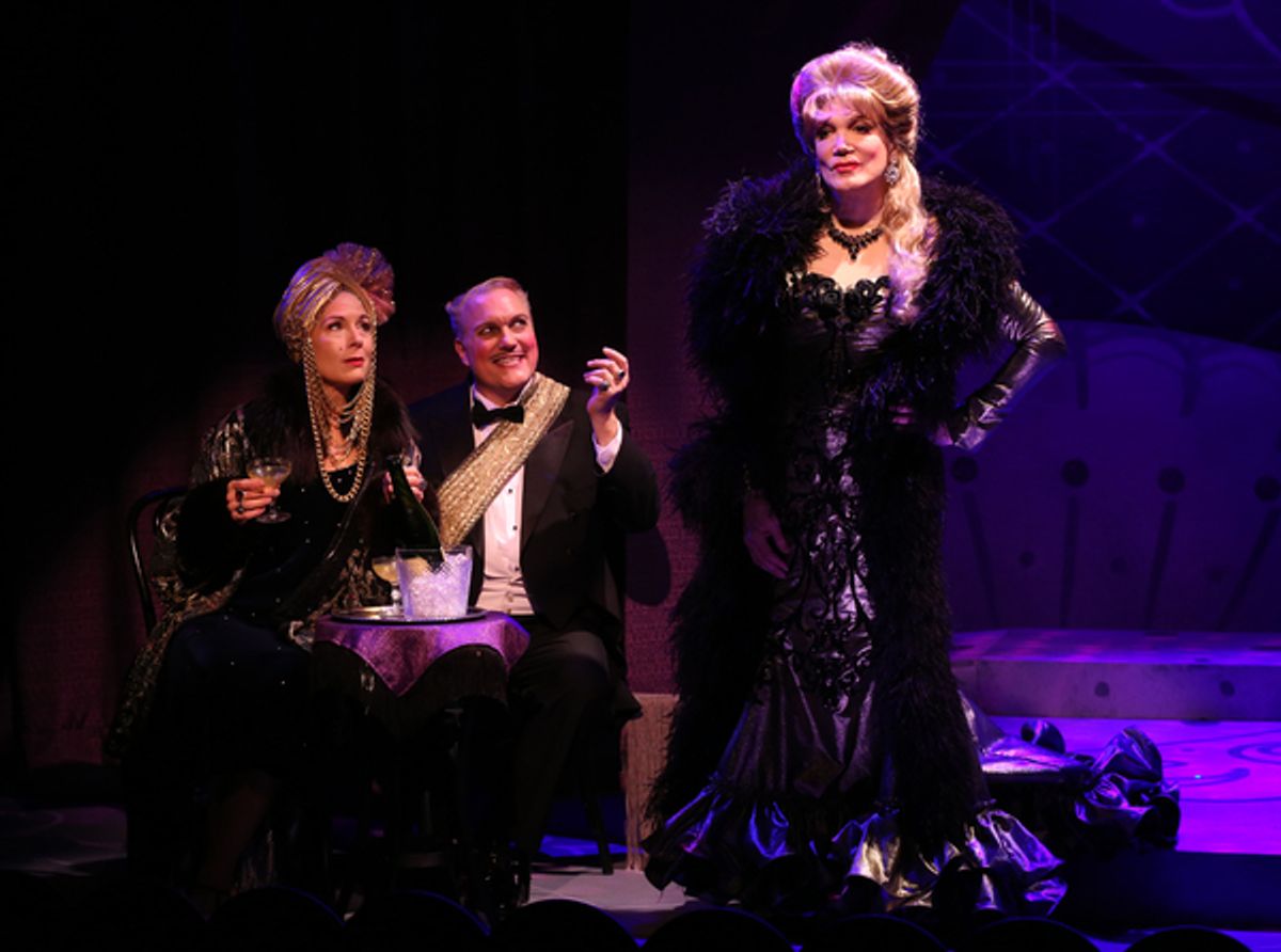 Jennifer Van Dyck, Christopher Borg & Charles Busch at 