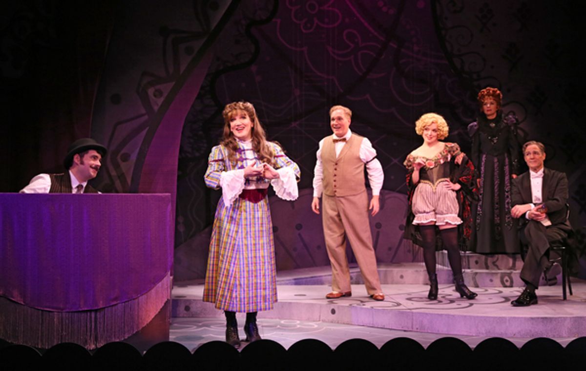Kendal Sparks, Charles Busch, Christopher Borg, Nancy Anderson, Jennifer Van Dyck and Howard McGillin at 