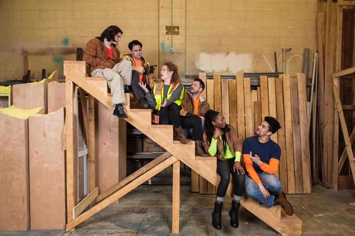 Emily Hadick, Ron Williams, Kim Rachelle Harris, Cory Cunningham, Yemie Sonuga, and Gregory Rodriguez at 