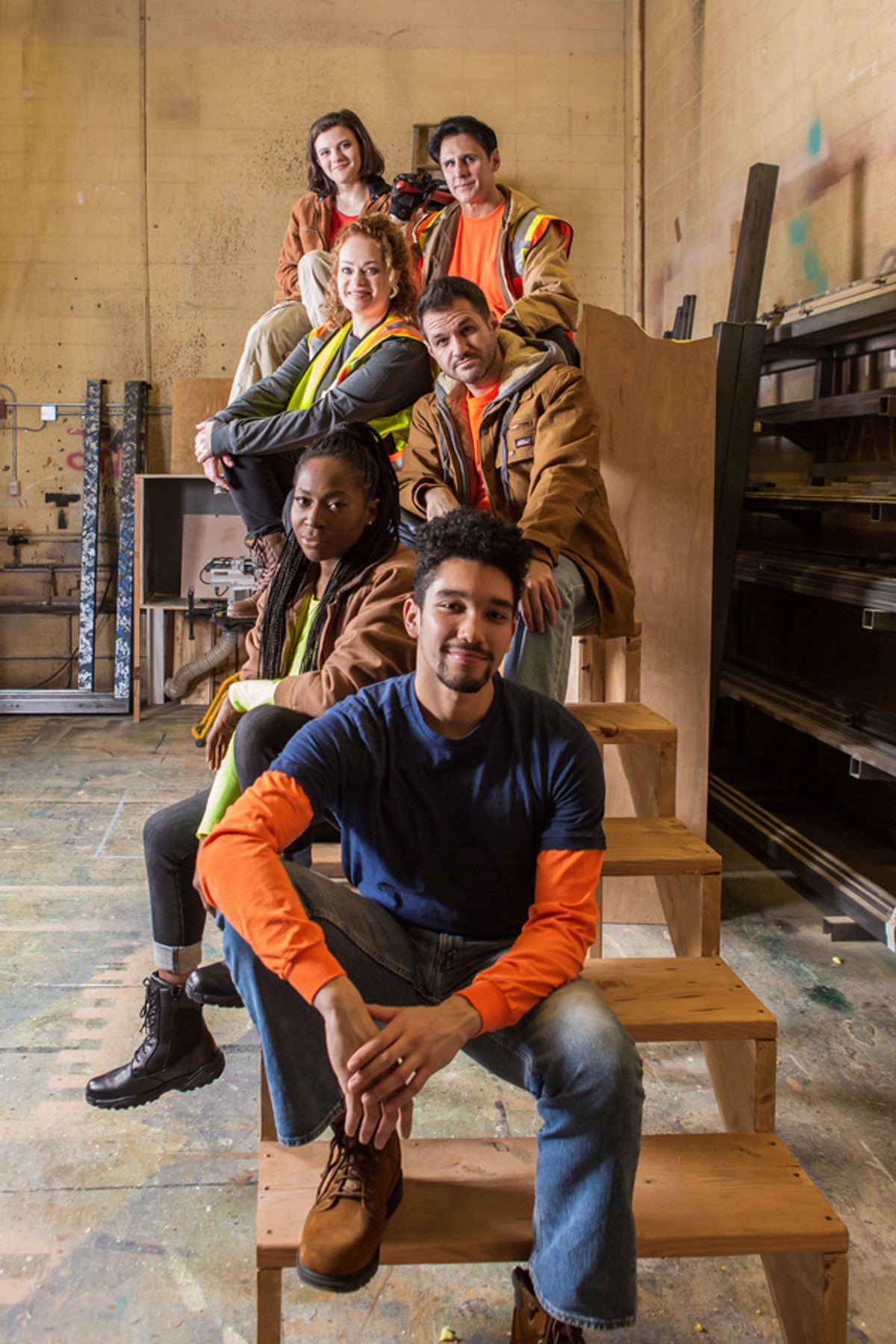 Emily Hadick, Ron Williams, Kim Rachelle Harris, Cory Cunningham, Yemie Sonuga, and Gregory Rodriguez at 