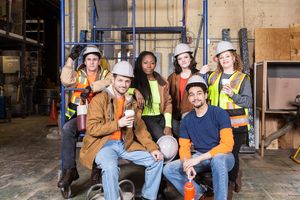 Ron Williams, Cory Cunningham, Yemie Sonuga, Emily Hadick, Gregory Rodriguez, and Kim Photo