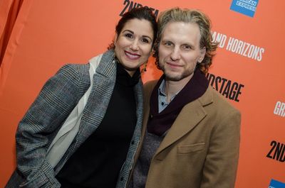 Stephanie J. Block and Sebastian Arcelus Photo