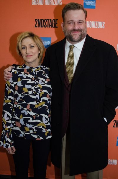 Edie Falco and Stephen Wallem Photo
