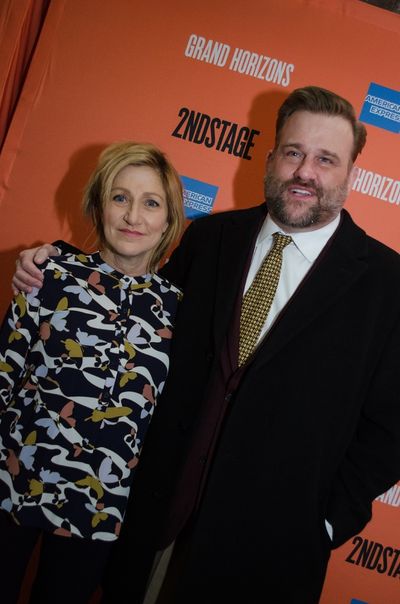 Edie Falco and Stephen Wallem Photo