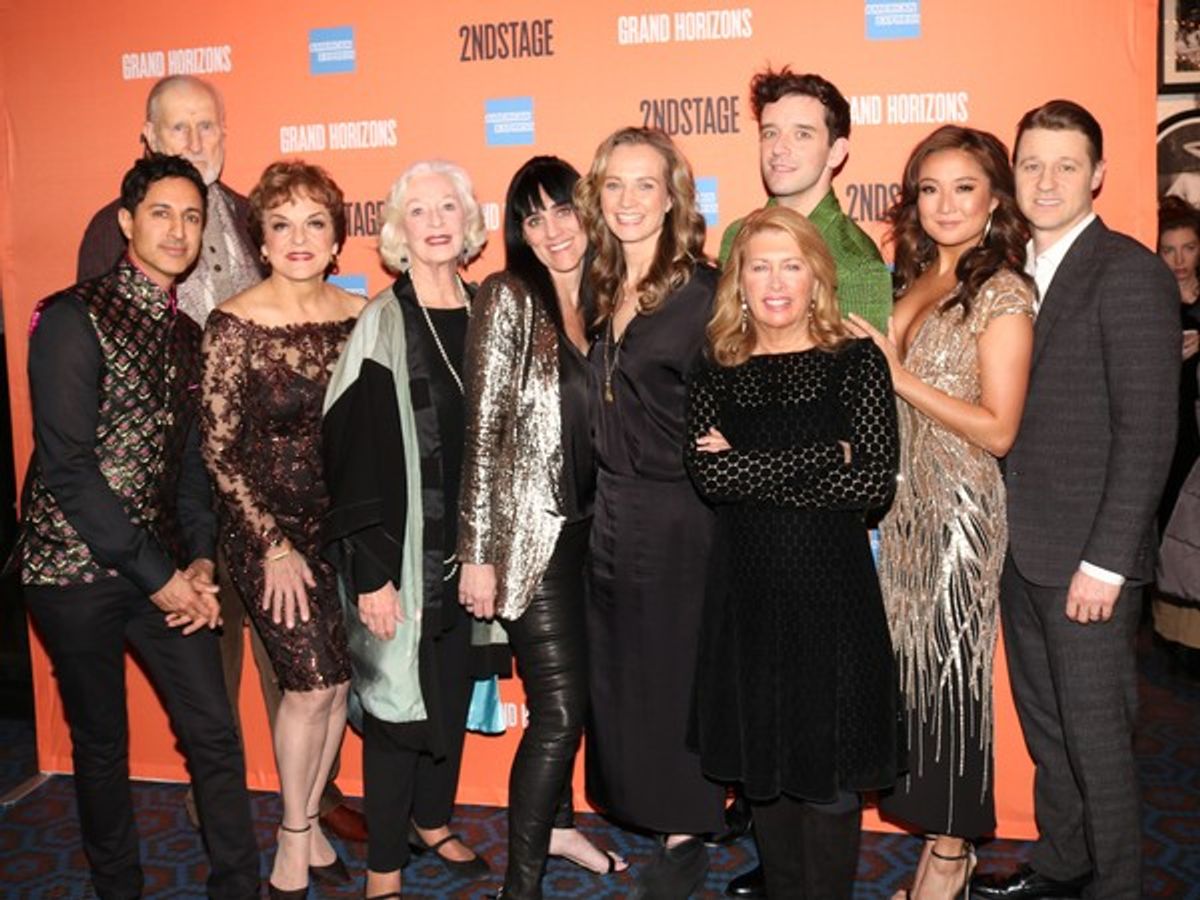 Maulik Pancholy, Priscilla Lopez, James Cromwell, Jane Alexander, Leigh Silverman, Bess Wohl, Carole Rothman, Michael Urie, Ashley Park and Ben McKenzie at 