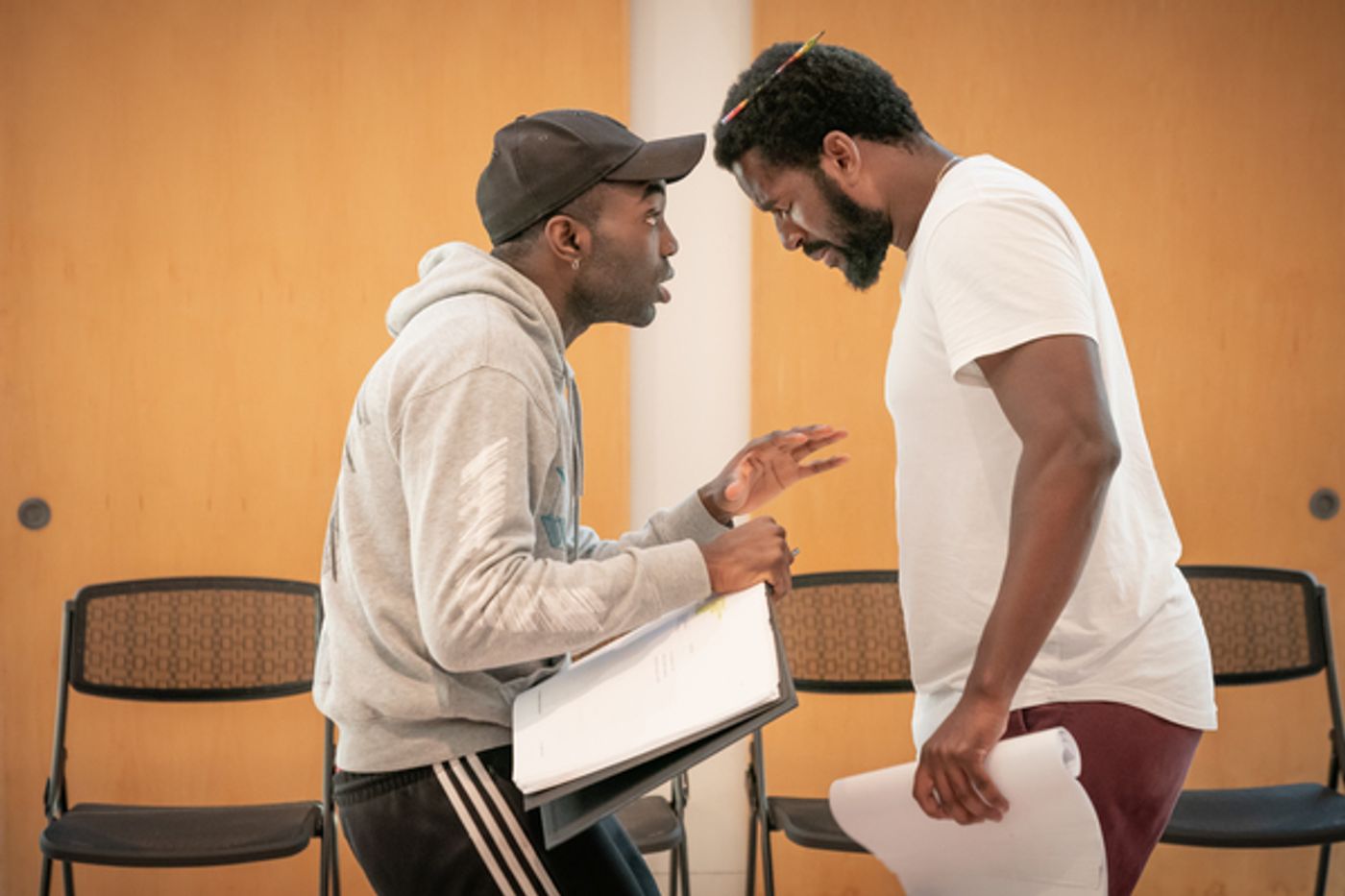 Photo Flash: Inside Rehearsal For PASS OVER at the Kiln Theatre Photo Flash: Inside Rehearsal For PASS OVER at the Kiln Theatre Image