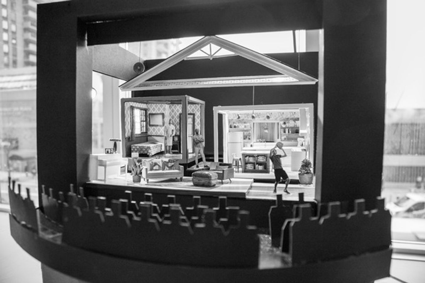 Photo Flash: Inside Rehearsal For Signature Theatre's THE HOT WING KING  Image