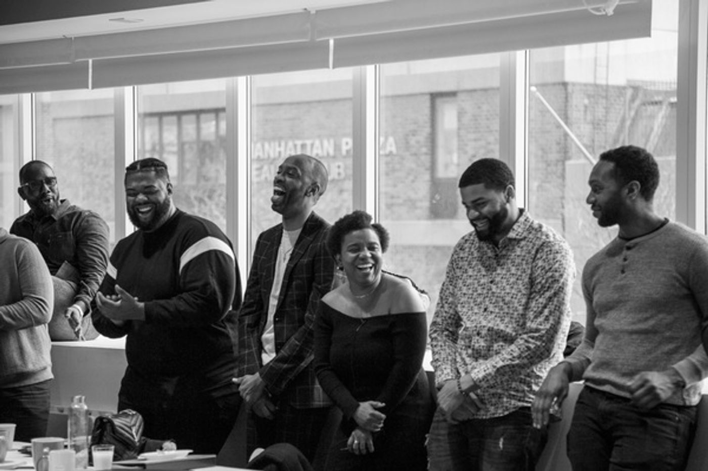 Photo Flash: Inside Rehearsal For Signature Theatre's THE HOT WING KING  Image