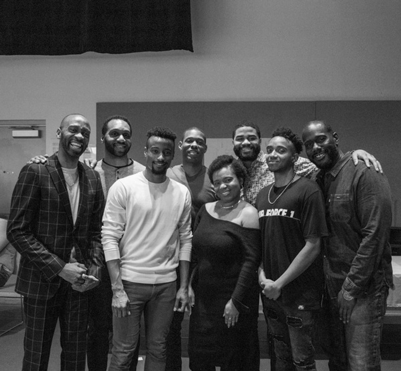 Photo Flash: Inside Rehearsal For Signature Theatre's THE HOT WING KING  Image