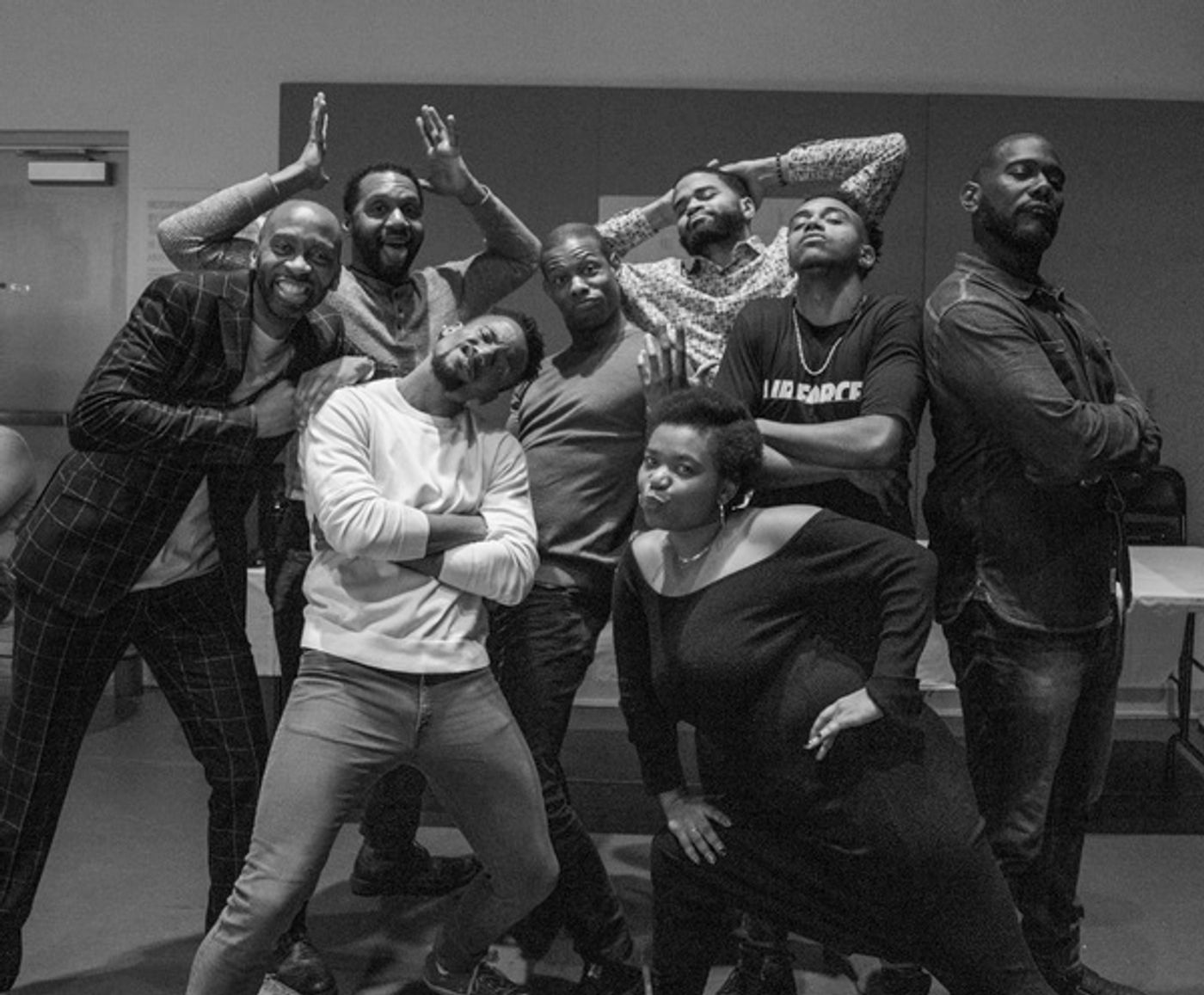 Photo Flash: Inside Rehearsal For Signature Theatre's THE HOT WING KING  Image