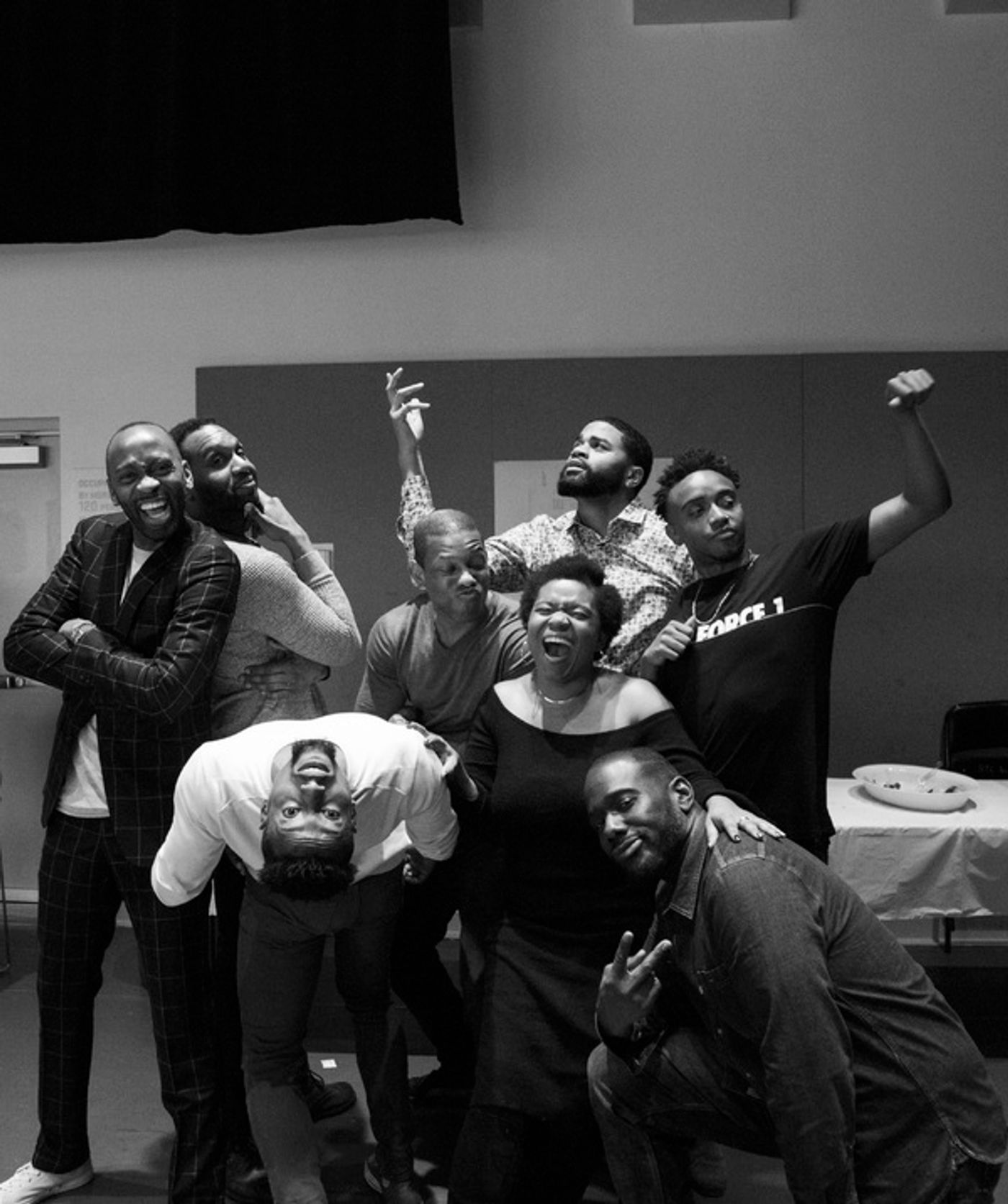 Photo Flash: Inside Rehearsal For Signature Theatre's THE HOT WING KING  Image