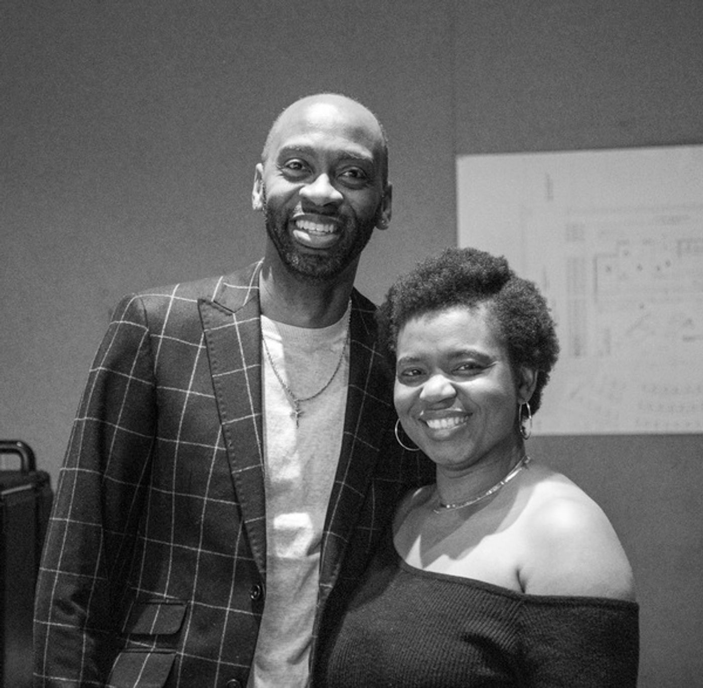 Photo Flash: Inside Rehearsal For Signature Theatre's THE HOT WING KING  Image