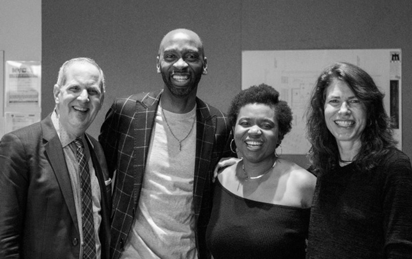 Photo Flash: Inside Rehearsal For Signature Theatre's THE HOT WING KING  Image