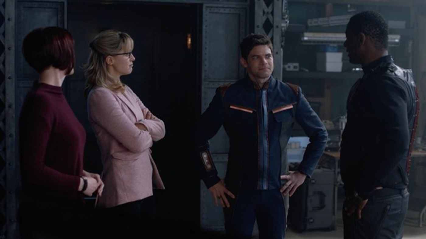 Photo Flash: Get a First Look at Jeremy Jordan's Return to SUPERGIRL  Image