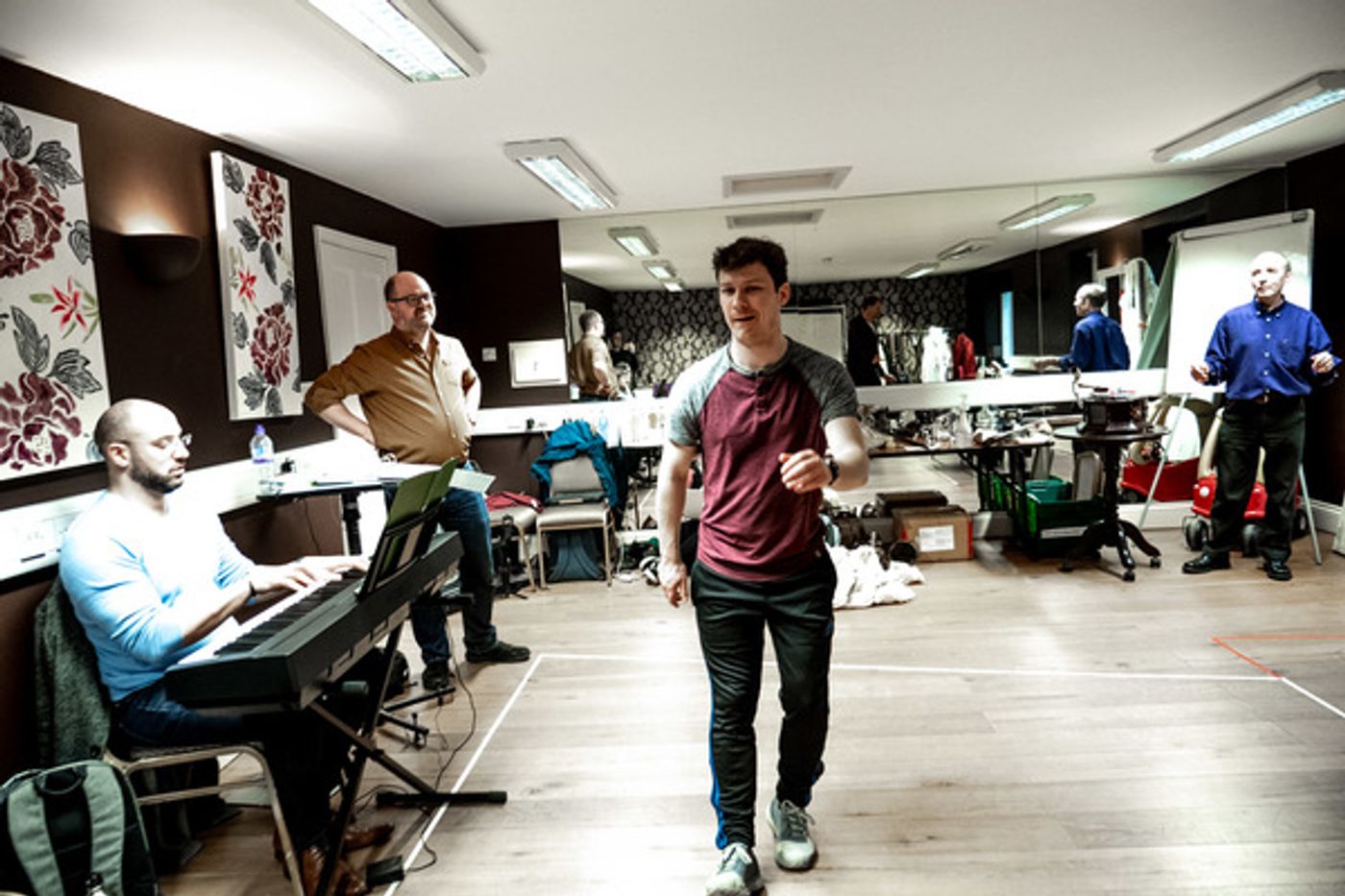 Photo Flash: Inside Rehearsal For Jeeves and Wooster in PERFECT NONSENSE on UK Tour Photo Flash: Inside Rehearsal For Jeeves and Wooster in PERFECT NONSENSE on UK Tour Image