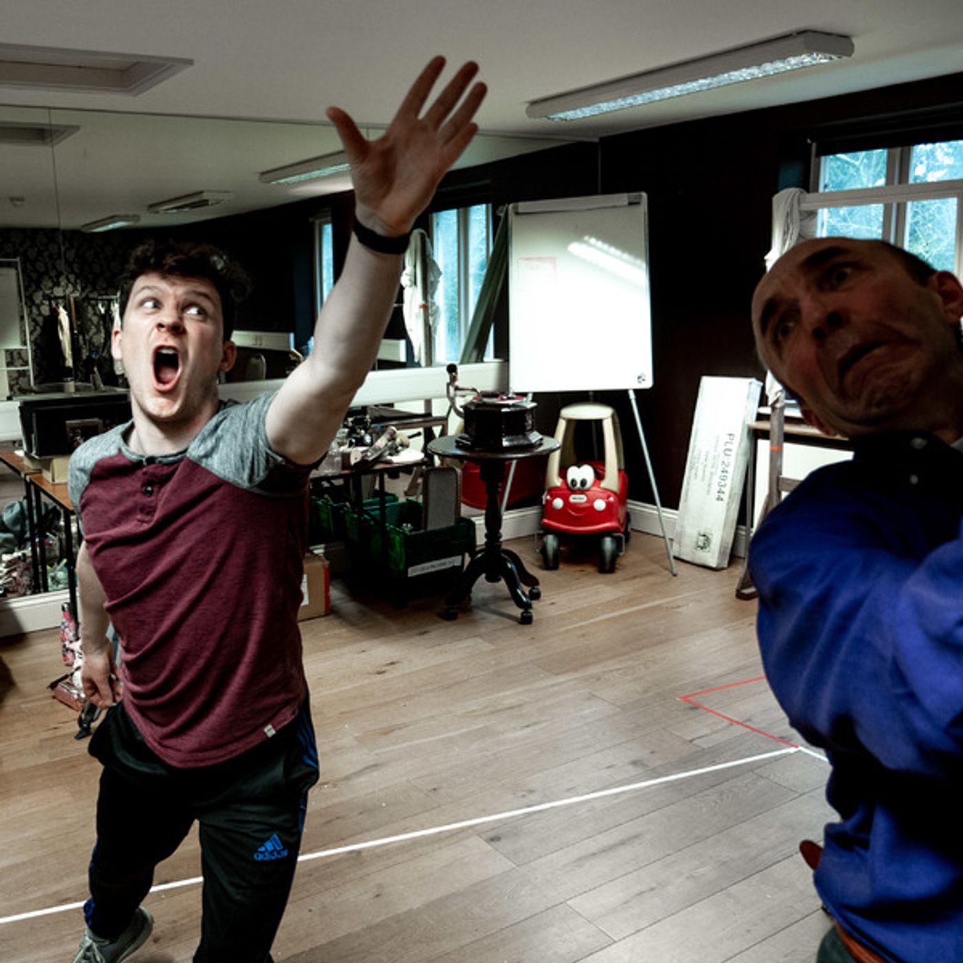 Photo Flash: Inside Rehearsal For Jeeves and Wooster in PERFECT NONSENSE on UK Tour Photo Flash: Inside Rehearsal For Jeeves and Wooster in PERFECT NONSENSE on UK Tour Image
