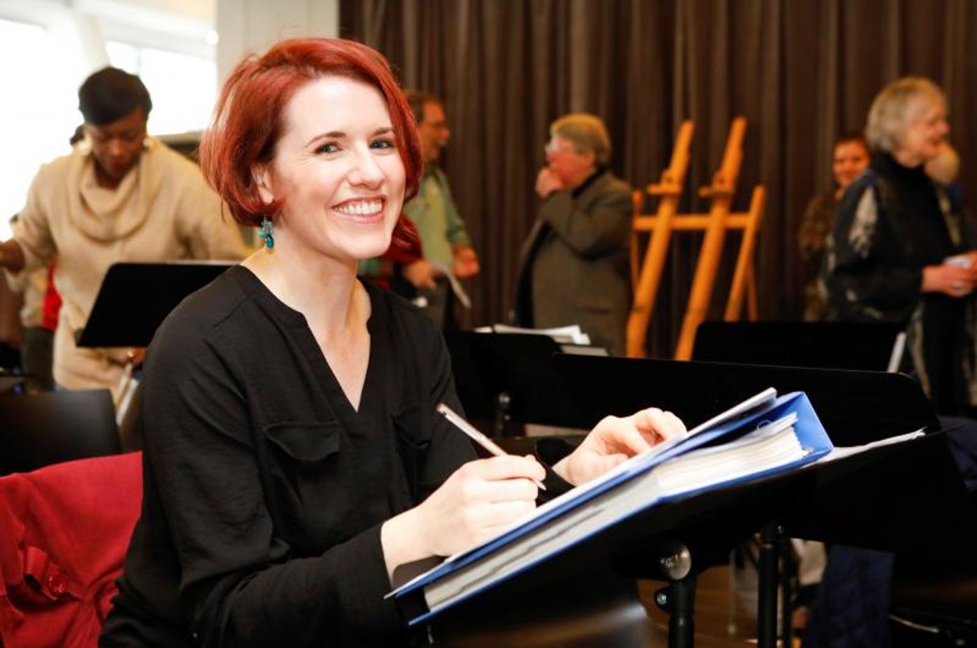 Photo Flash: In Rehearsal with LCT's INTIMATE APPAREL Directed by Bartlett Sher  Image